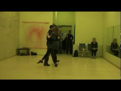 Argentine Tango Lesson - Americana with Sacadas