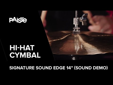 PAISTE Signature Sound Edge Hi-Hat 14" gespielt von Noah Fürbringer (SOUND DEMO)