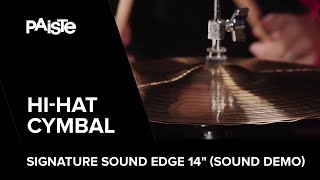 Video thumbnail for PAISTE Signature Sound Edge Hi-Hat 14" played by Noah Fürbringer (SOUND DEMO) by GEWA Drums