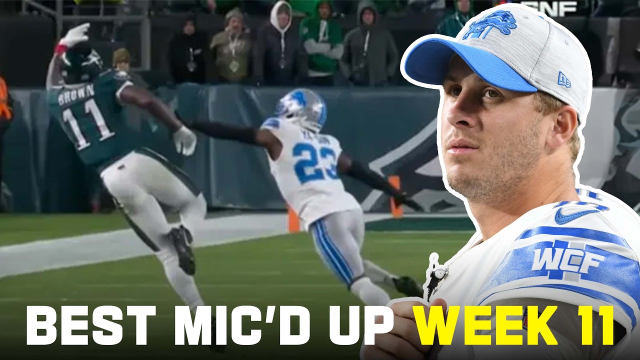 NFL Week 11 Mic'd Up! "I felt like a baby deer getting eaten by an anaconda" | Game Day All Access
