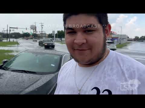 06-06-2023 Fort Worth, TX  - Pop Up Storms Cause Mayhem, Cars Flooded, Home Destroyed By Lightning