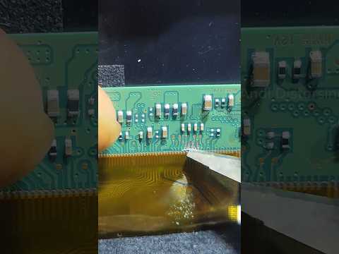 LedTv blank display,No picture Backlight On #reels #LCD #tv #TVRepair #television #trend #shortvideo