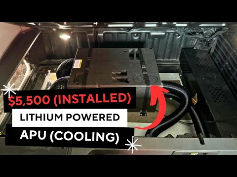 Get Cool With A Lithium Battery-powered Electric APU For Only $5500 Installed