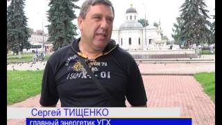 О ремонте фонтана в Бронницах