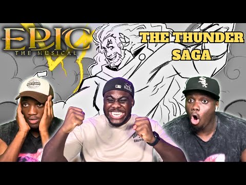 THIS MADE US SO ANGRY!😭 First Time Reacting To EPIC: The Musical - THE THUNDER SAGA | GROUP REACTION