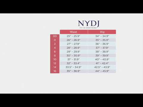 NYDJ Marilyn Straight Leg Jeans with Double Button on QVC