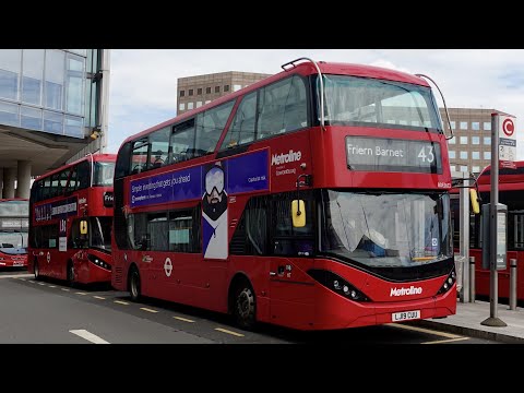 London Bus Route 43 - Friern Barnet to London Bridge - Subtitles
