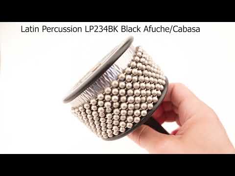 Latin Percussion LP234BK Black Afuche/Cabasa