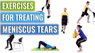 Meniscus Tear Exercises: 23 Exercises and Stretches Explained and Demonstrated
