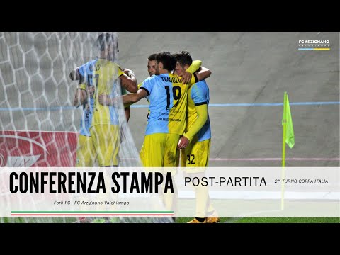 Forlì-ArzignanoValchiampo. Coppa Italia. Conferenza Stampa post-partita.