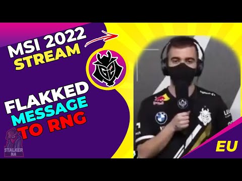 G2 Flakked Talks - Thank You RNG! 🤝