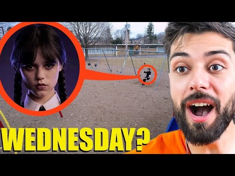 WEDNESDAY ADDAMS OYUN PARKIN’DA YAKALANDI ! (Şok Olacaksınız)