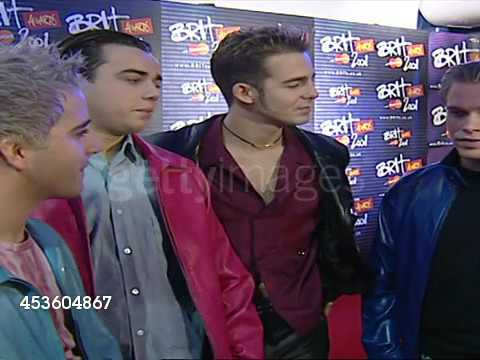 a1 arrived at the Brit Awards 2001