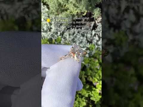 An Engagement Ring for a True Princess! | Marquis Diamond