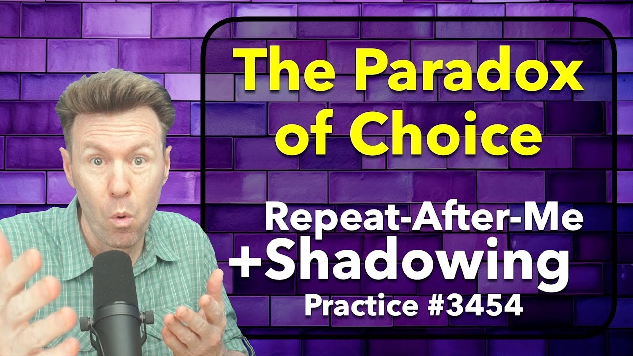 LEVEL Up Speaking English Shadowing +Repeat-After-Me Flueny Practice