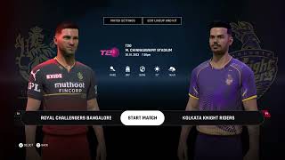 Cricket 24 CSK vs RCB - Chennai vs Banglore IPL 2024 Live Gameplay| Cricket 24 PS5 IPL Auction 2024