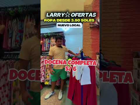 CALLE SAN LORENZO EN GALERIAS AYPATE LOCAL A-7   994260026 #gamarra #piura #sullana #viral #mayoris