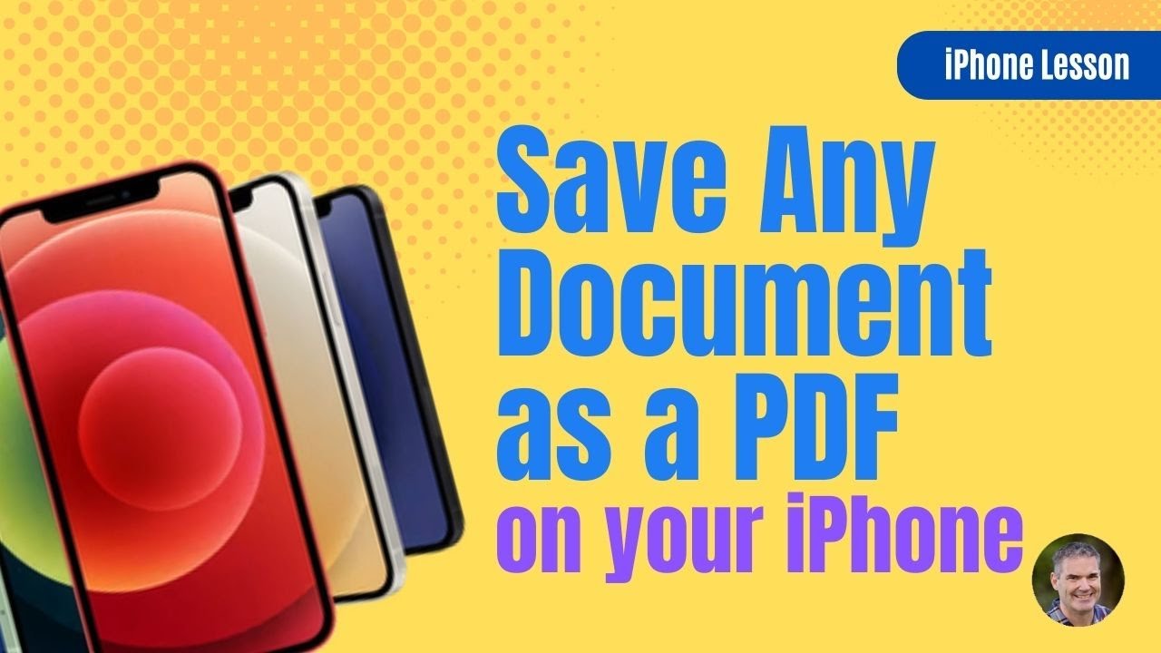 How to Save iPhone PDFs Anywhere using Print Dialog