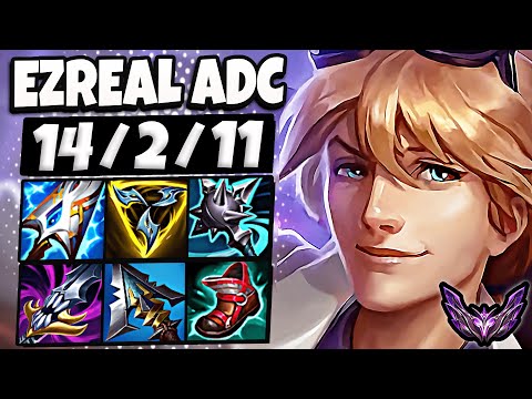 Ezreal vs Kaisa ADC [ Triple Kill ] Lol Korea Master Patch 13.13 ✅