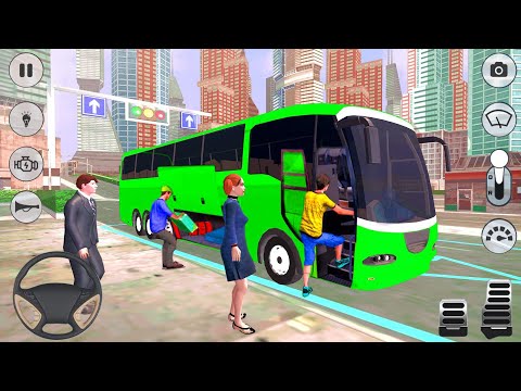 Offroad Bus Driving Uphill City: Beautiful Bus Simulator Game