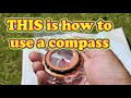 THIS Is How To Use A Compass Very Simple