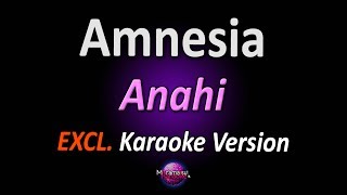 AMNESIA (Karaoke Version) - Anahi (com letra)