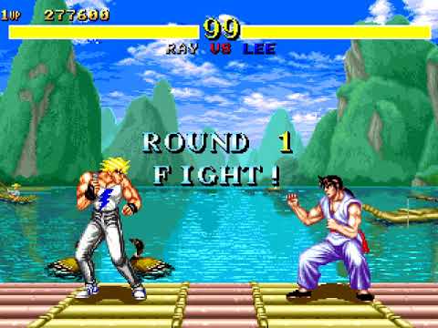 Fighter's History (Arcade) Playthrough as Ray