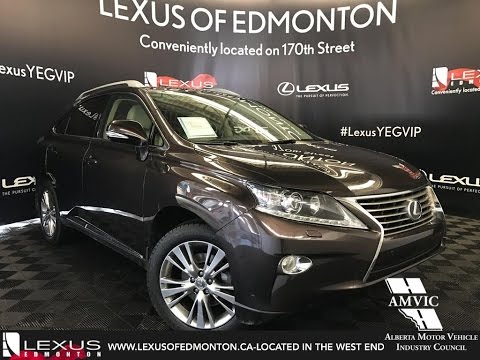 Used Red 2014 Lexus RX 350 Touring Package In Depth Review St. Albert Alberta