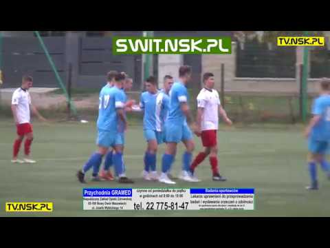 tv.nsk.pl 2019-11-09 LO - 14 kol: Świt II Nowy Dwór Maz. - Sokół Serock 4:3 (1:2) skrót 2. połowy