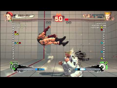 Nuke5123 (Cammy) vs Game Outttt (Guile)