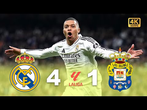 "Real Madrid 4-1 Las Palmas ⚽🔥 Reliving the 2025 Glory!"