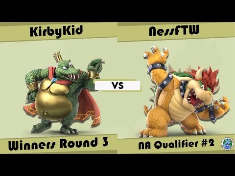 The Smash Intercontinental: NA Qualifier #2 - KirbyKid vs NessFTW Winners Round 3