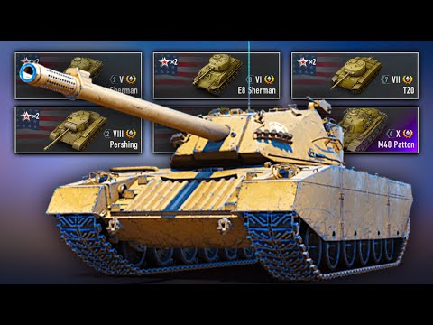 The BEST All-Rounder Medium Tech Tree in World of Tanks!