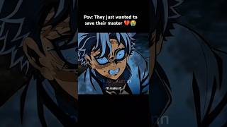 Pain in their eyes 💔😭#fypシ゚ #foryou #kny#demonslayer #viralshorts