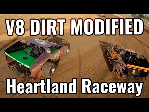 V8 Dirt Modified at Heartland Raceway Moama