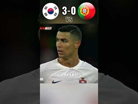 Portugal vs South Korea 🤯 Ronaldo vs Son🔥 #shorts #ronaldo #football