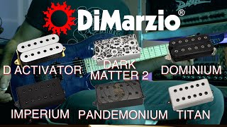 Video thumbnail for DiMarzio Bridge Pickups (D Activator, Dark Matter 2, Dominium, Imperium, Pandemonium, Titan) by Massive Sound Productions