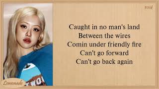 Download lagu ROSÉ too bad for us Lyrics mp3 Download lagu ROSÉ too bad for us Lyrics mp3