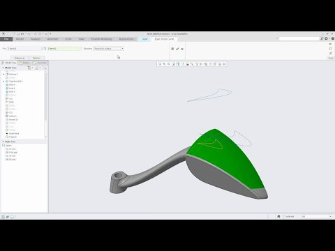 New to Creo 4.0 - Interactive Surface Design - DropCurve