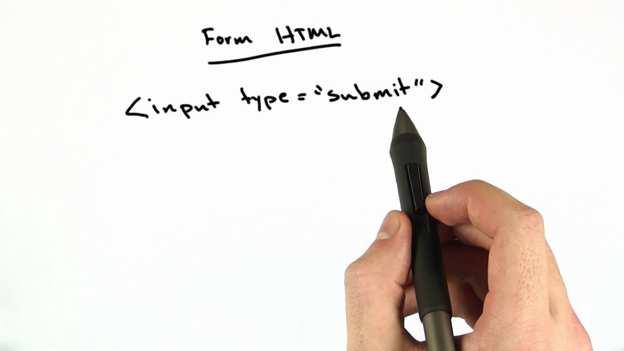 Submitting Input - Web Development