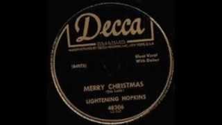 Lightnin' Hopkins - Merry Christmas