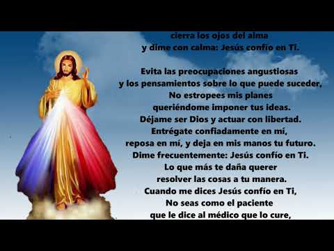 ORACIÓN JESÚS CONFÍO EN TI.