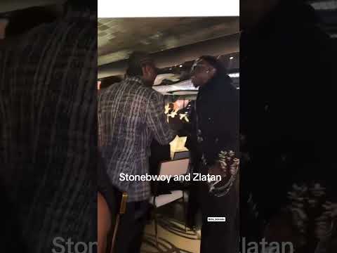 Ghana Meets Nigeria: Stonebwoy & Zlatan's Epic Wedding Vibes