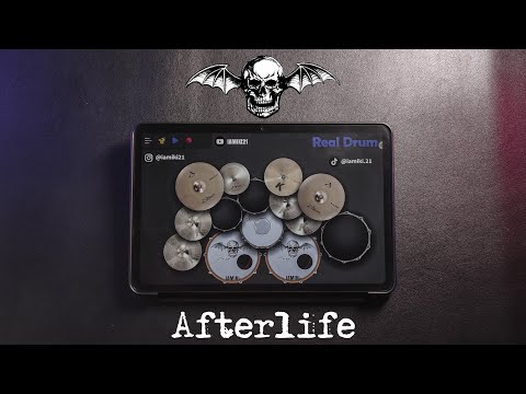 iamiki cover Afterlife - Avenged Sevenfold using Real Drum apps