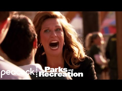 Joan Calamezzo's Reaction to Lil' Sebastian | Parks and Recreation