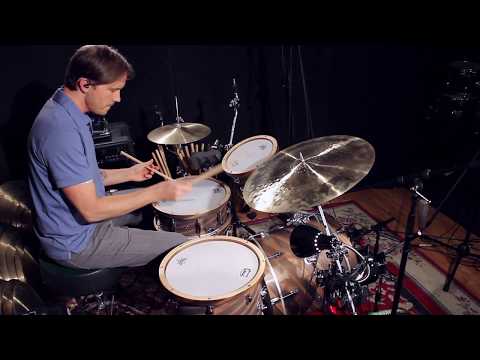 Mike Dawson Playing "Fast Bebop Jazz" From Jim Riley's "Survival Guide for the Modern Drummer"
