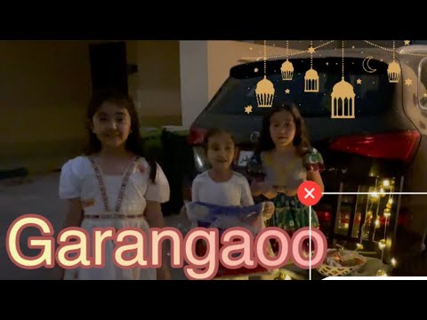 Garangaoo gifts and celebrate. Maryam, Mubina and her friends celebrated Garangaoo and shared sweets