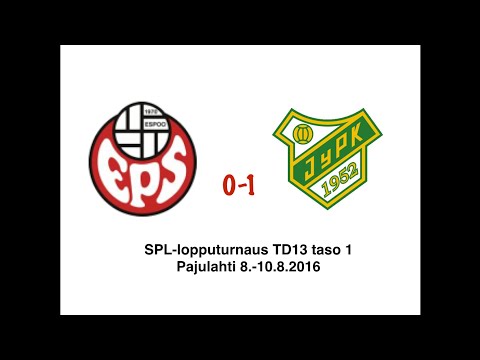 SPL TD13 Pajulahti Cup 2016 EPS - JyPK
