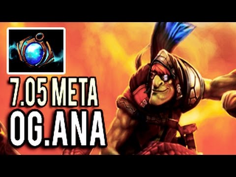 OG.Ana Batrider Carry with AETHER LENS 7.05 META Dota 2