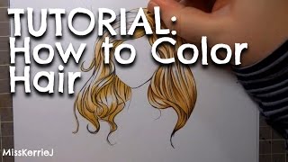 TUTORIAL: How to Color Hair ✿ MissKerrieJ ✿
